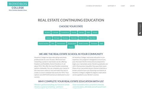 Real Estate Continuing Education - Hondros Online