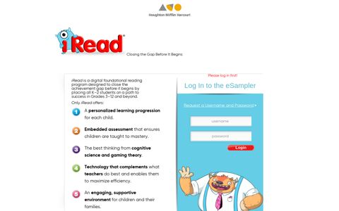iRead - Instruction Driven by Technology
