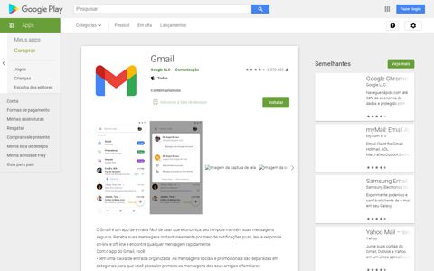Gmail – Apps no Google Play