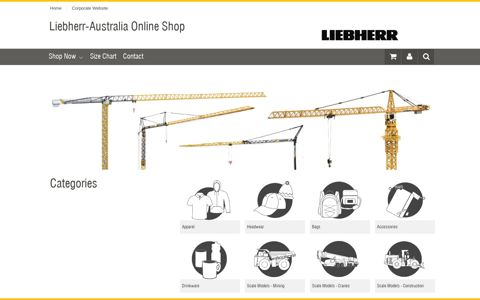 Liebherr-Australia Online Shop