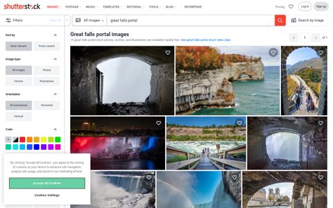 Great Falls Portal Images, Stock Photos & Vectors | Shutterstock