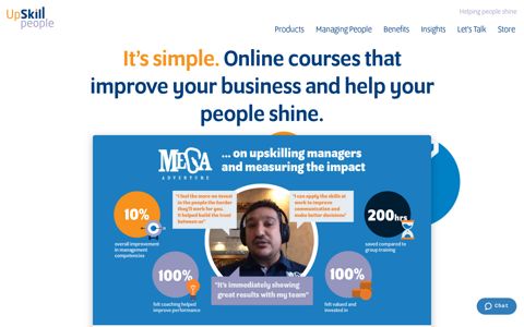 Upskill People: Online learning that helps people shine