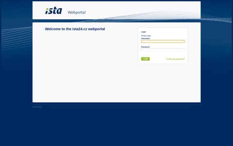 the ista24.cz webportal