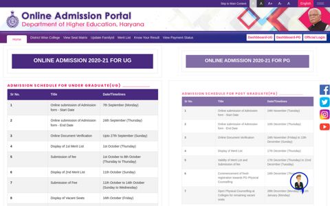 Online Admission Portal