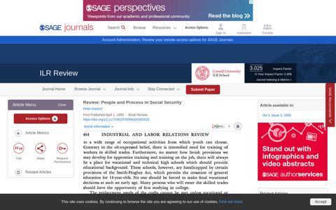 Review: People and Process in Social Security - Peter Kasius ...