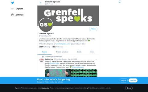 Grenfell Speaks (@Grenfellspeaks) | Twitter