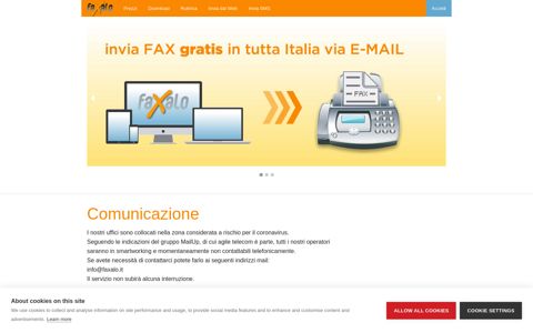 Inviare Fax gratis via web senza linea telefonica | Faxalo.it