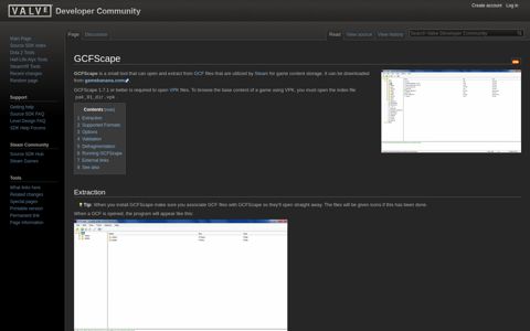 GCFScape - Valve Developer Community