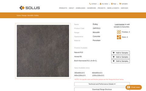 Rolley - Solus - Solus Ceramics