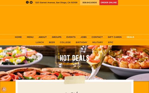 Pizza Deals | Woodstock's Pizza Pacific Beach | Best Pizza in PB