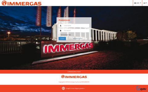 Service Immergas - IBM Cognos Analytics