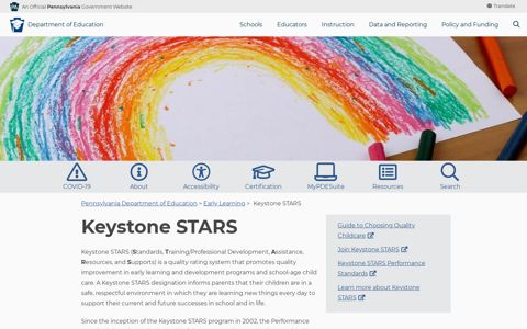 Keystone Stars - Pennsylvania Department of Education