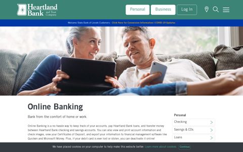 Online Banking | Heartland Bank and Trust Company
