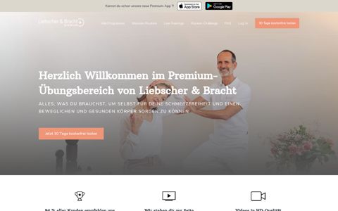 Premium Übungsbereich von Liebscher & Bracht | Liebscher ...