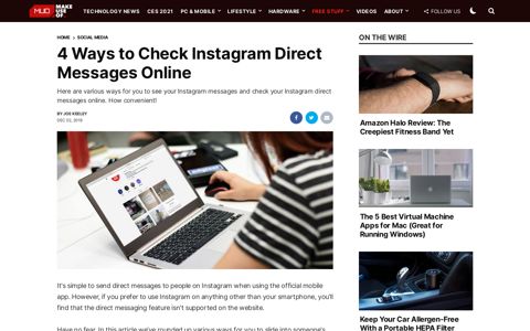 4 Ways to Check Instagram Direct Messages Online
