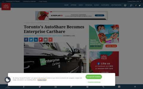 Toronto's AutoShare Becomes Enterprise CarShare ...