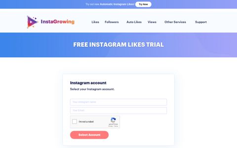 Free Instagram Likes Trial - Get 10-50 Free & Instant IG Likes
