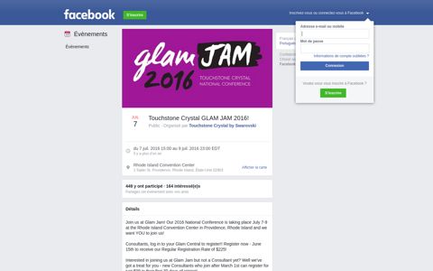 Touchstone Crystal GLAM JAM 2016! - Facebook