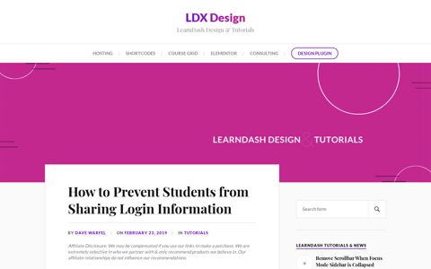 How to Prevent Students from Sharing Login Information with ...
