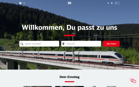 Deutsche Bahn AG: Das Karriereportal der DB