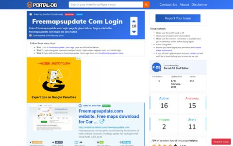 Freemapsupdate Com Login - Portal-DB.live