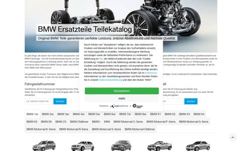BMW Ersatzteile Teilekatalog - leebmann24.de