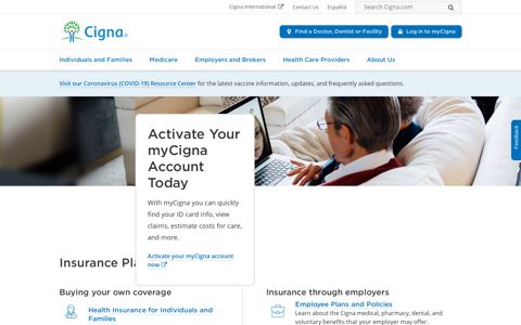 Cigna Official Site | Global Health Service Company