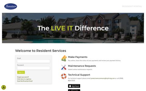 Login to Jamestown Commons Resident Services ...