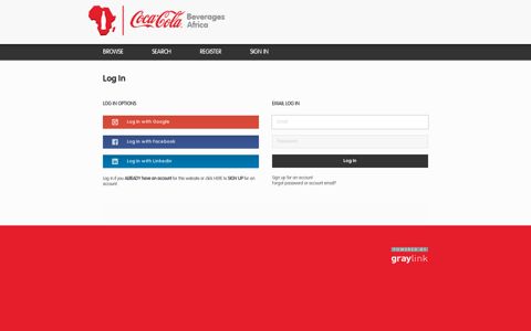Log In - Coca-Cola Beverages Africa