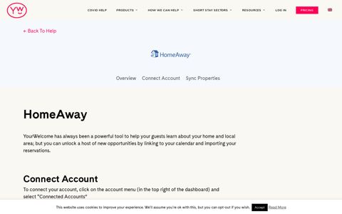 HomeAway - YourWelcome