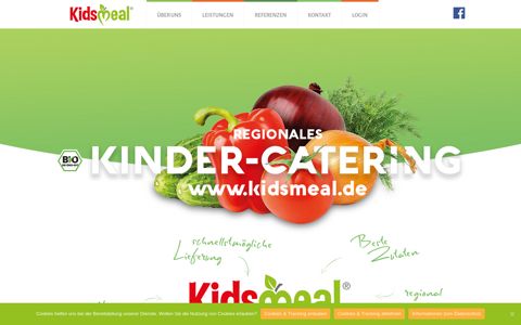 Kidsmeal | Catering mit BIO-Komponenten für Kinder