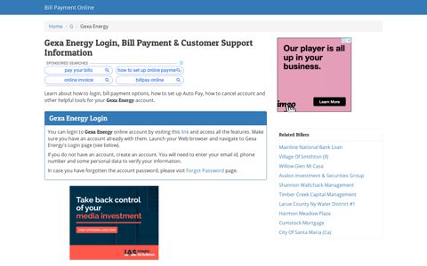 Gexa Energy Login, Bill Payment & Customer Support ...