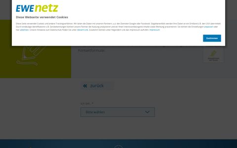 Kontaktformular für Fragen oder Anliegen | EWE NETZ GmbH ...