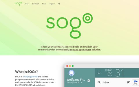 SOGo | Open Source Groupware