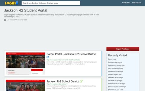 Jackson R2 Student Portal - Loginii.com