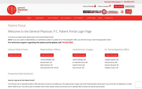 Patient Portal - General Physician, P.C