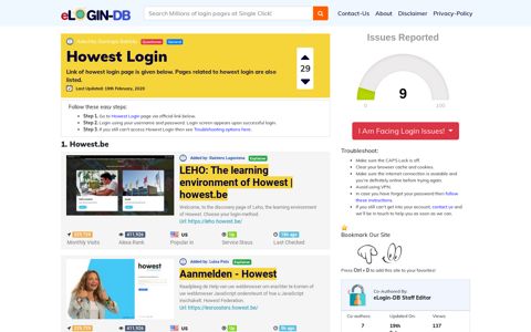 Howest Login - A database full of login pages from all over the ...