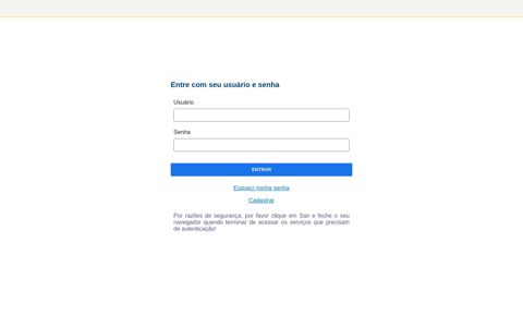Login - CAS – Central Authentication Service - Correios