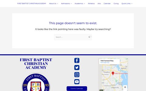 FACTS (RenWeb) - First Baptist Christian Academy