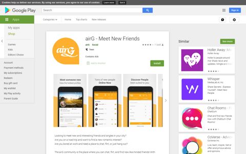 airG - Meet New Friends - Apps on Google Play