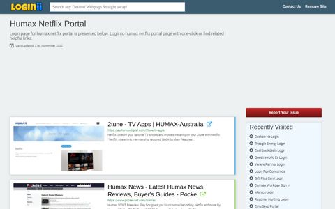 Humax Netflix Portal - Loginii.com