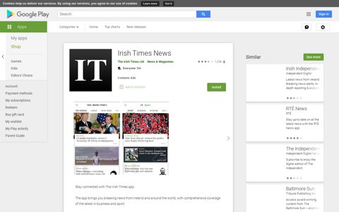 Irish Times News - Apps on Google Play