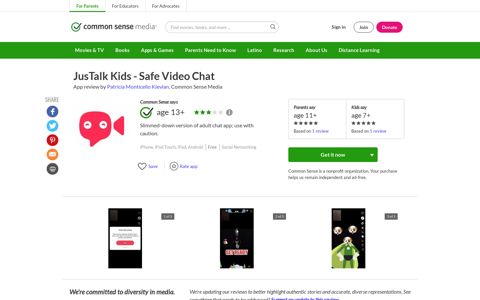 JusTalk Kids - Safe Video Chat App Review