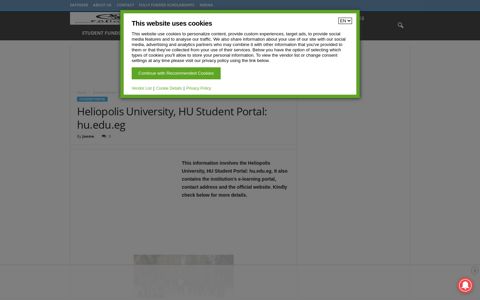 Heliopolis University, HU Student Portal: hu.edu.eg - Explore ...