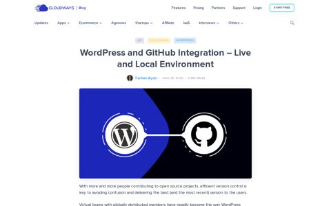 How to integrate WordPress with GitHub - A Complete Guide