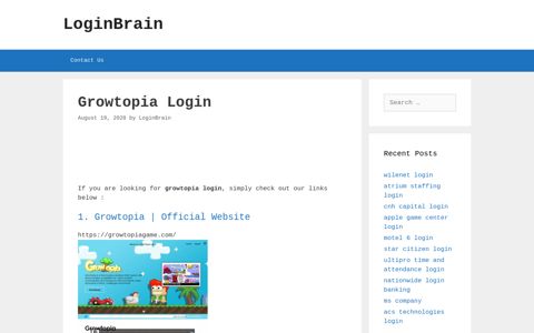 growtopia login - LoginBrain