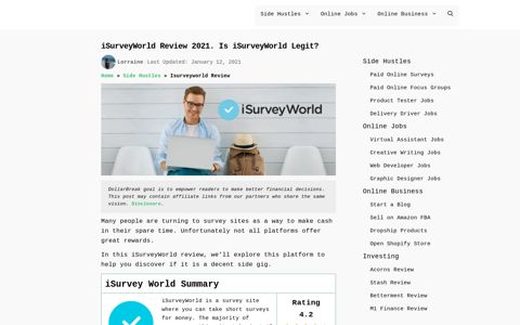 iSurveyWorld Review 2020. Is iSurveyWorld Legit?