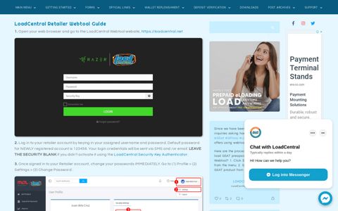 Ultimate LoadCentral Webtool Guide for ePins.biz Retailers