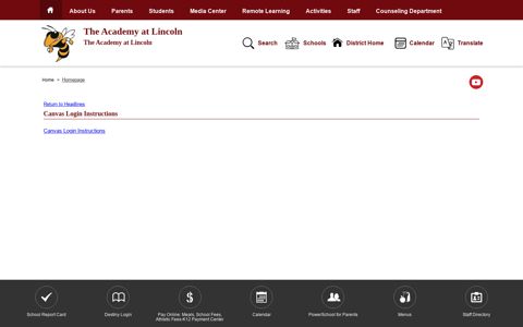 Canvas Login Instructions - Guilford County Schools