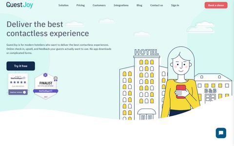 GuestJoy: Home page